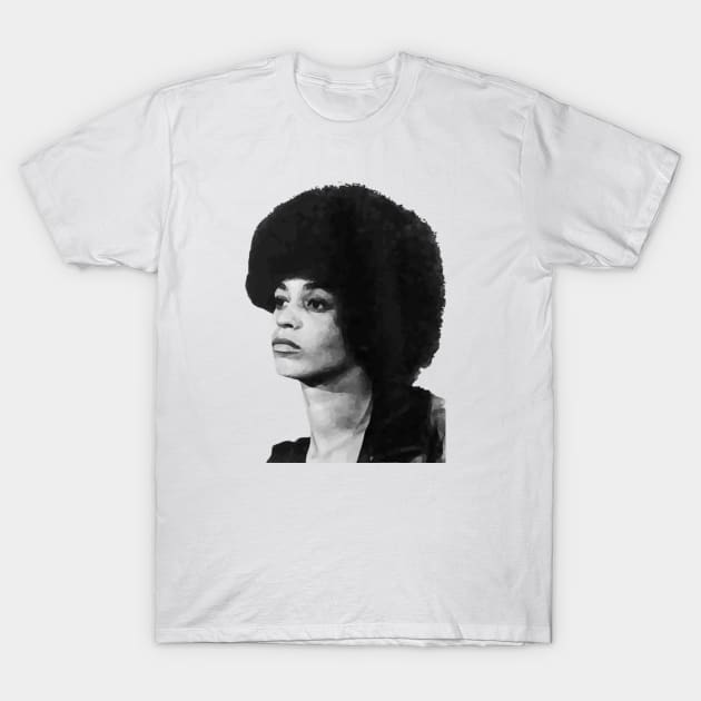 Angela Davis 2 T-Shirt by One Mic History Store